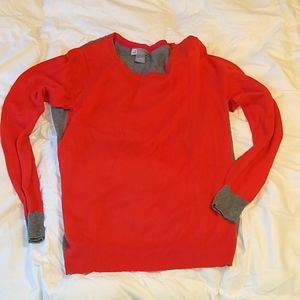 EUC cashmere blend 2-tone sweater